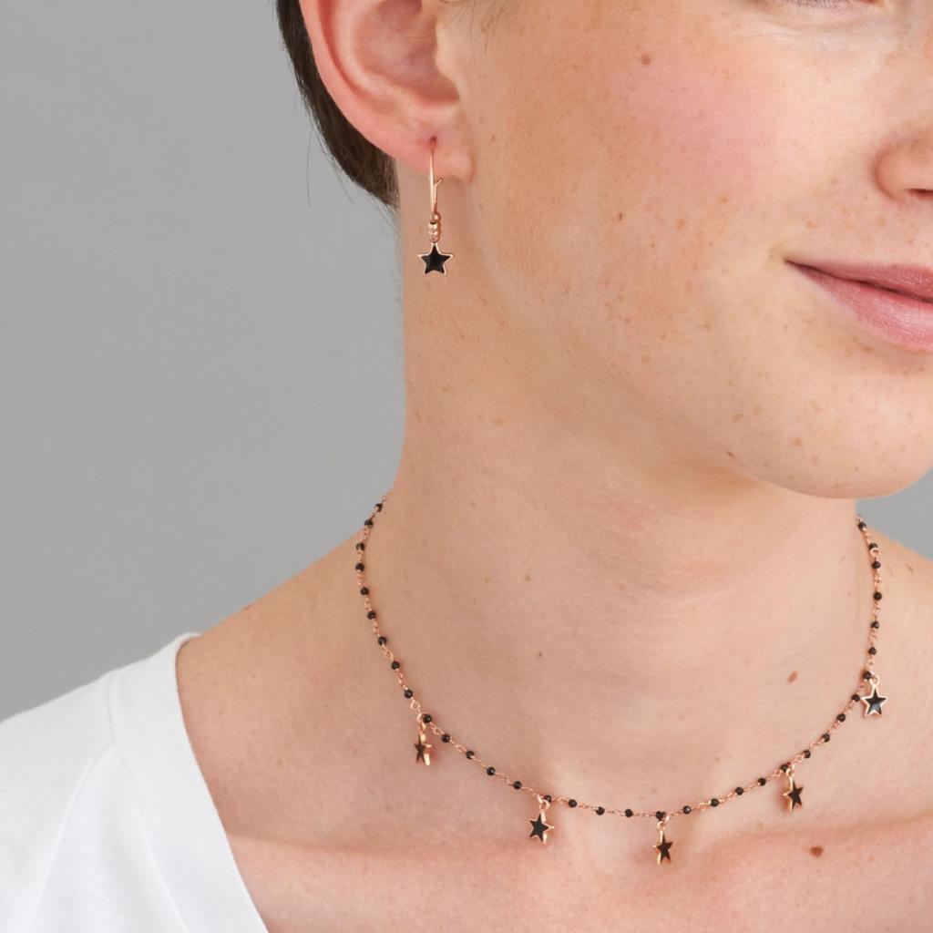 Orecchini Donna A Perno Stella In Argento 925, Rodiati, Regalo In Scatola Elegante - SOFIA MILANI