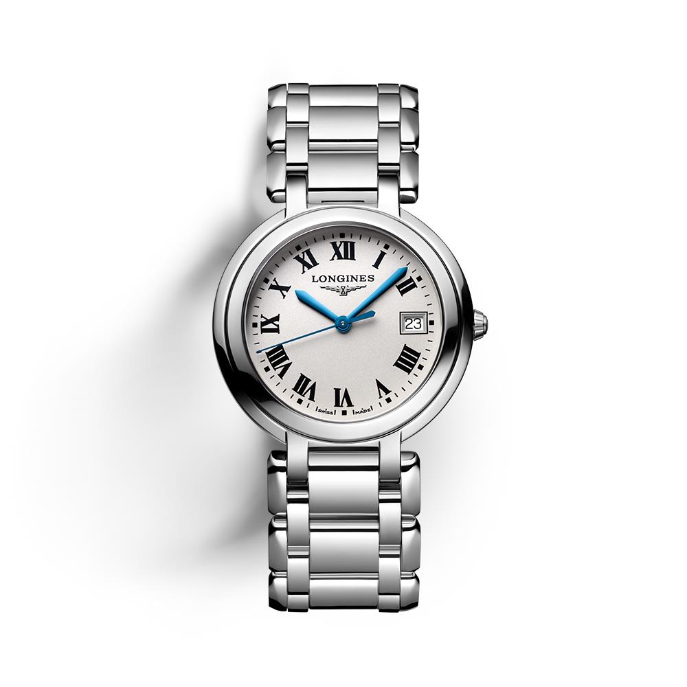 Longines PrimaLuna L8.114.4.71.6 quartz stainless steel 34,00 mm - LONGINES