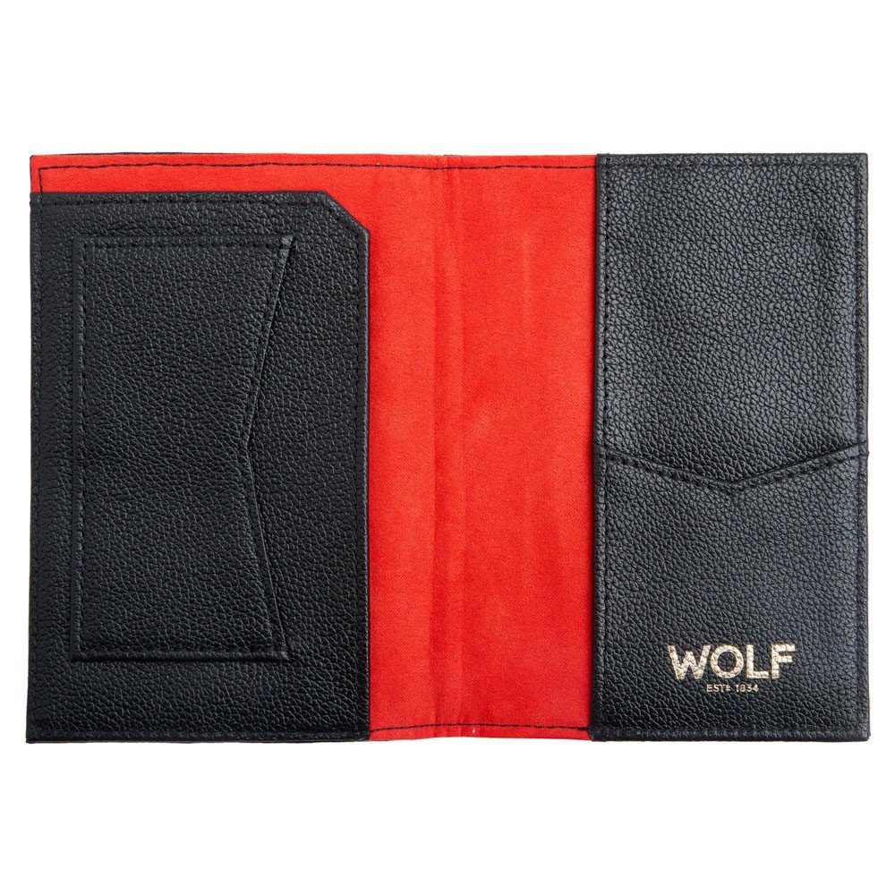  Wolf Passport Case - Black - WOLF