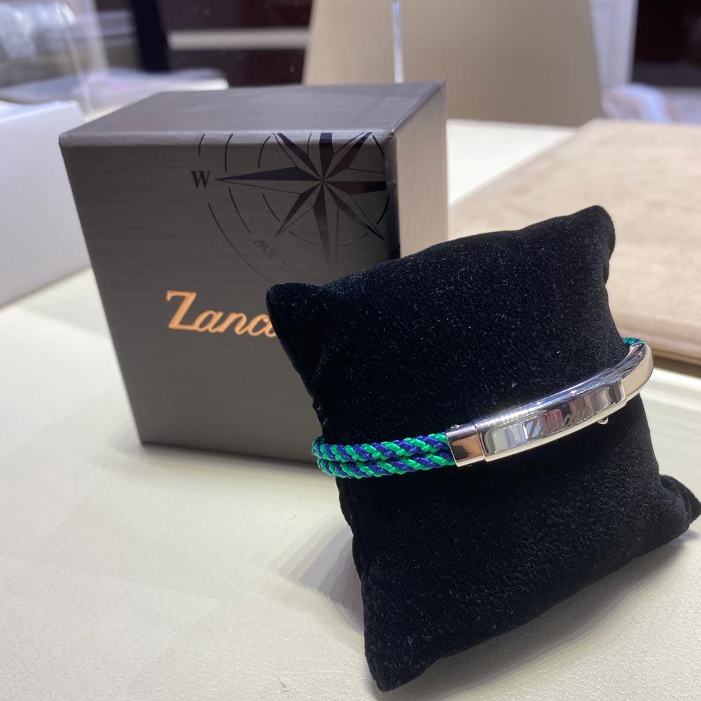  Zancan bracelet in bicolor kevlar with nautical knot - ZANCAN