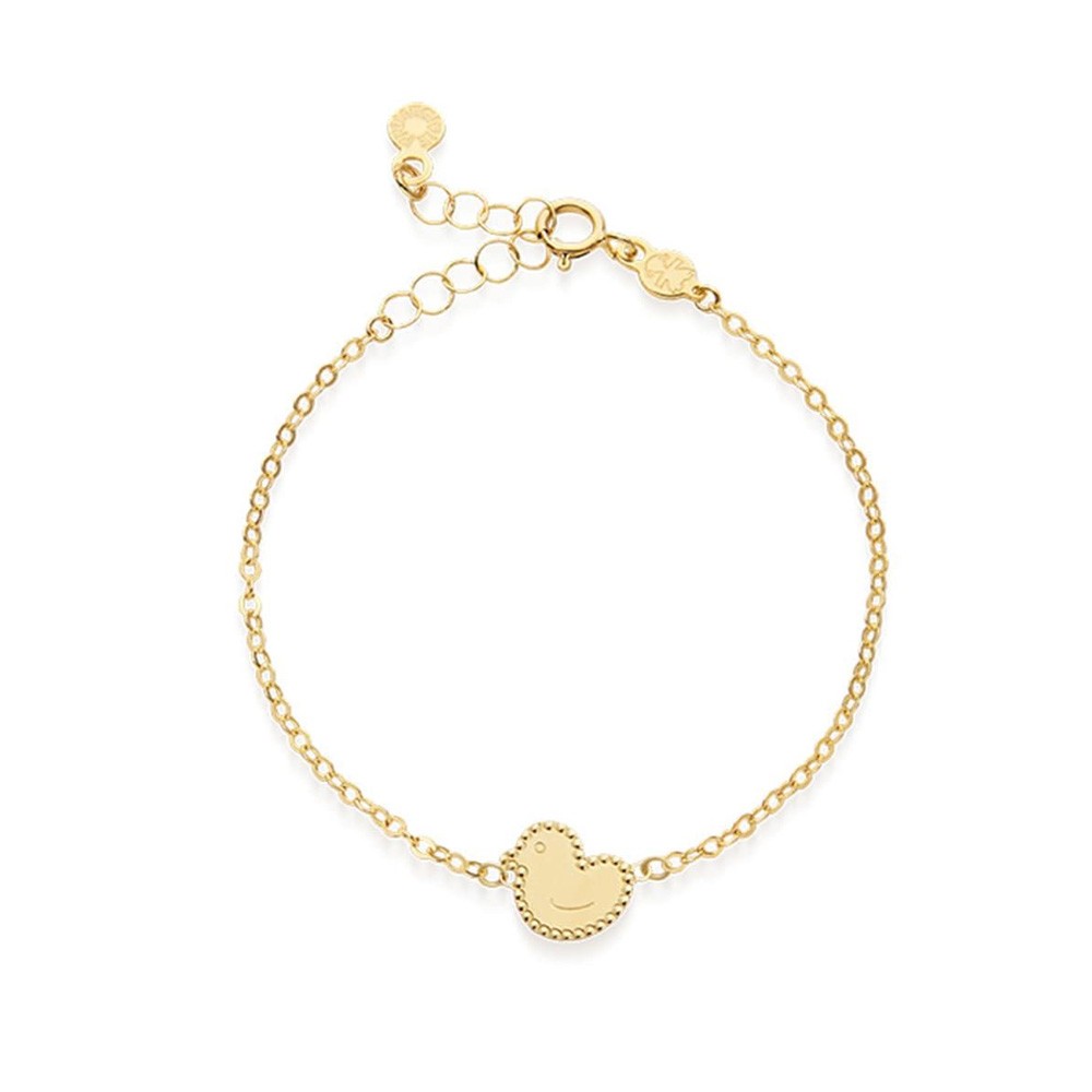 leBebe PMG227 Duck Bracelet in Yellow Gold - LE BEBE