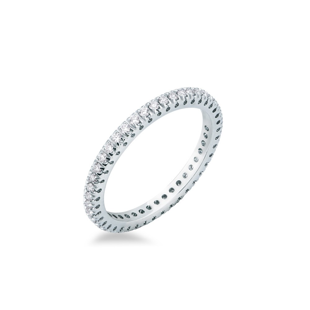 Anello eternity oro bianco e diamanti ~0,41ct Mirco Visconti - MIRCO VISCONTI