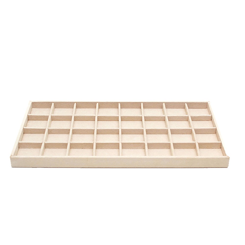 Wolf Vault Earring Tray Insert - Beige - WOLF