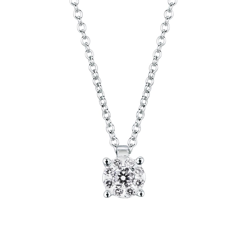  Necklace multistone solitaire diamonds 0,17ct Mirco Visconti - MIRCO VISCONTI