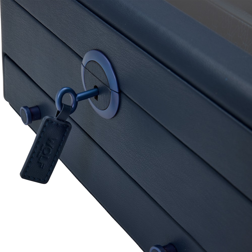  Scatola porta orologi - Blu notte - WOLF