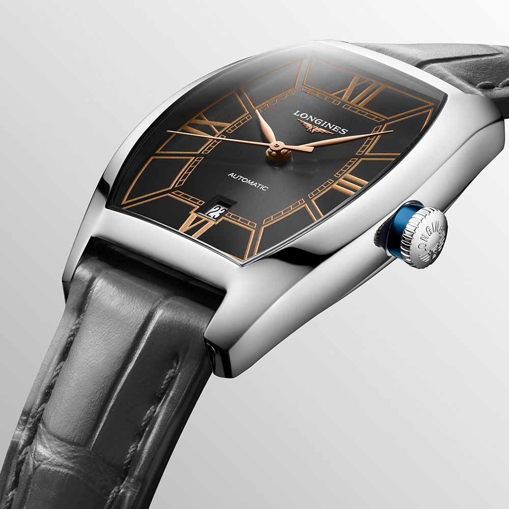  Longines Evidenza L2.142.4.56.2 Automatic 26.00 x 30.60 mm - LONGINES