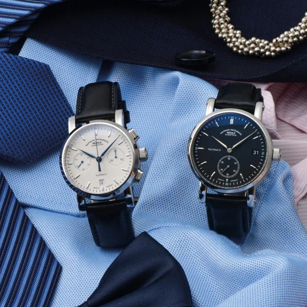  Muhle Glashutte Teutonia IV Chronograph M1-44-35-LB 39,0 mm - MUHLE-GLASHUTTE