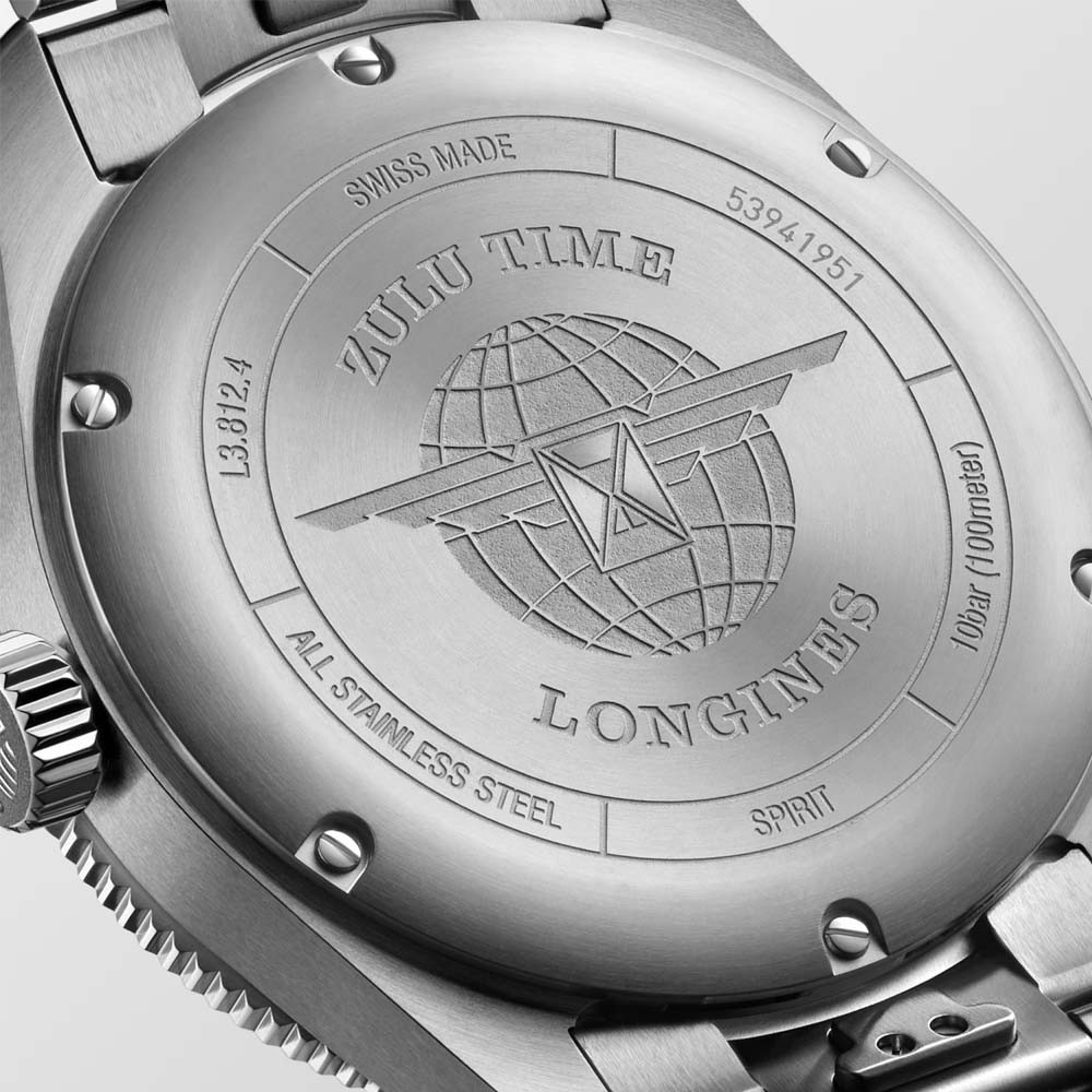  Longines Spirit L3.812.4.60.6 Automatico 42 mm - LONGINES