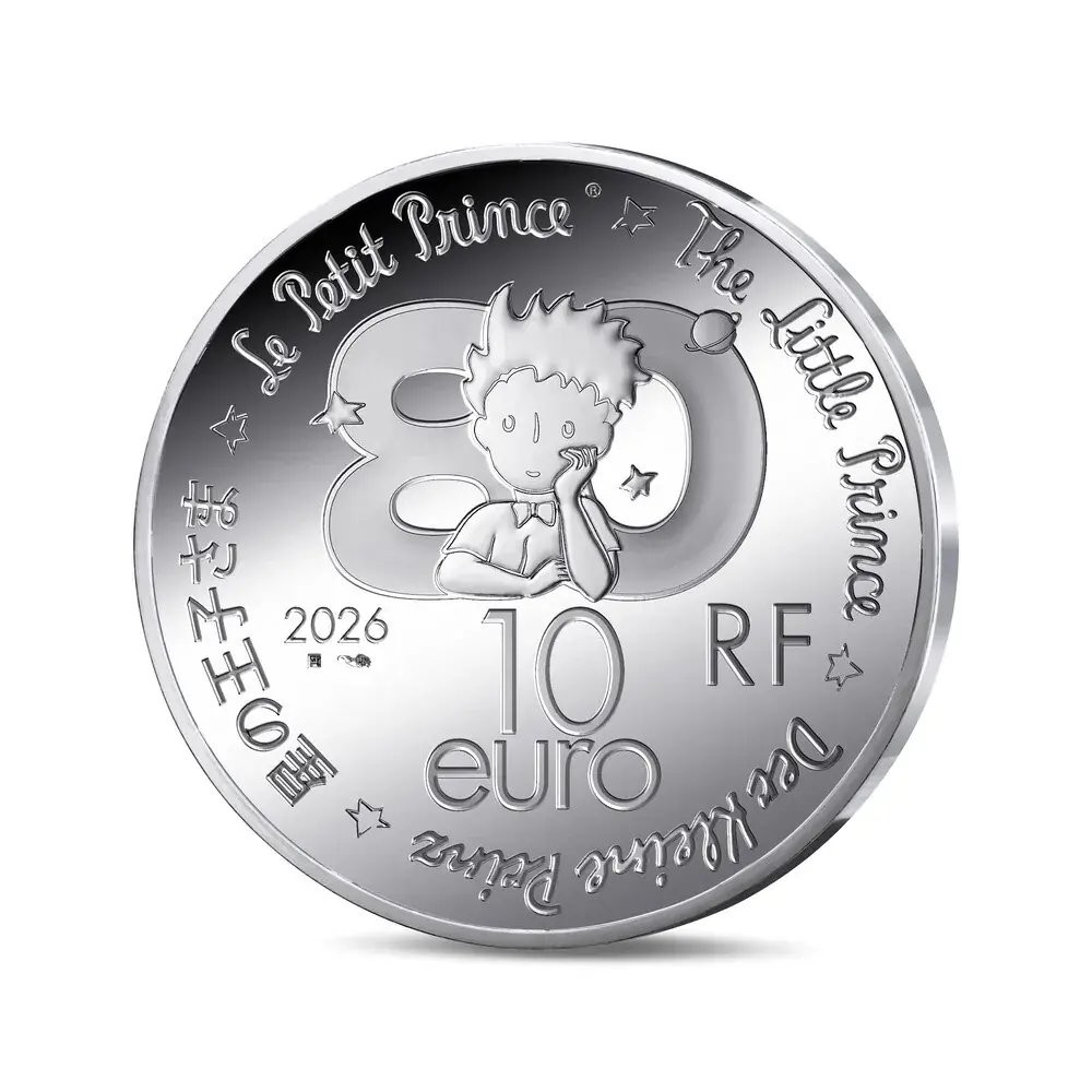 The Little Prince, Fox Silver Coin - MONNAIE DE PARIS