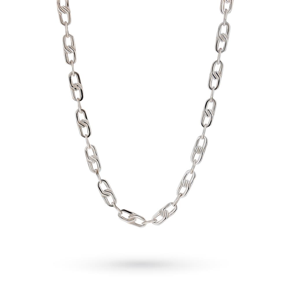 Catena maglia ancora argento 925 51cm - LUSSO ITALIANO