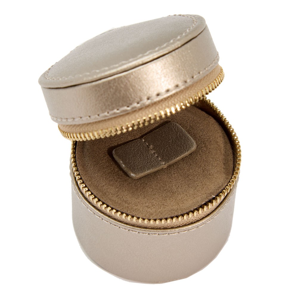  Rotolo doppio per orologi con custodia per gioielli - Peltro - WOLF