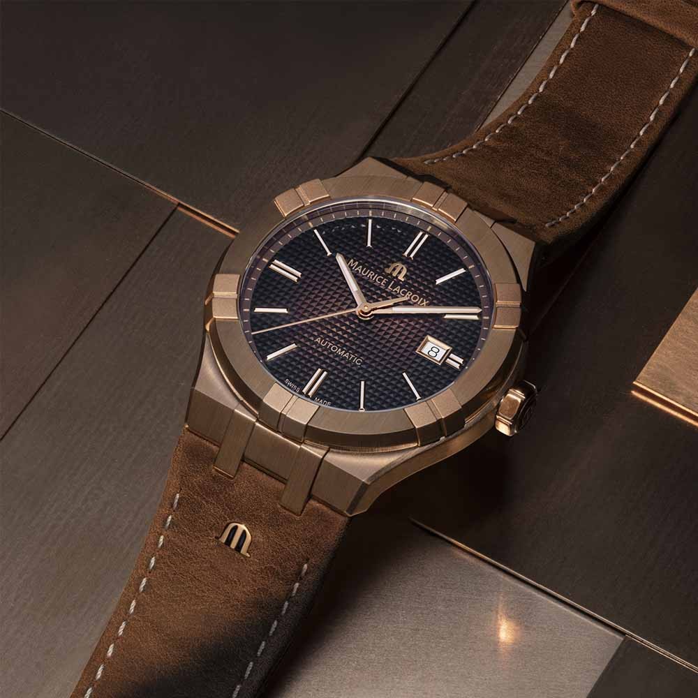  Maurice Lacroix Aikon Automatic 42 mm AI6008-BRZ01-730-3 - MAURICE LACROIX