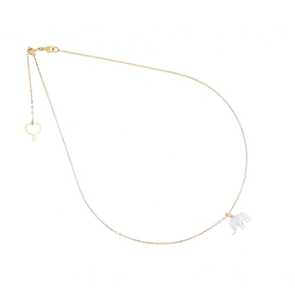 Girocollo Mia Africa Con Elefante - MAMAN ET SOPHIE