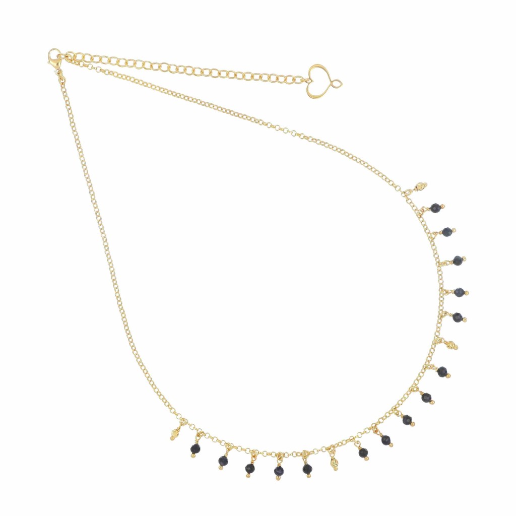 Girocollo Zaffiri Pendenti Maman et Sophie Oro - MAMAN ET SOPHIE