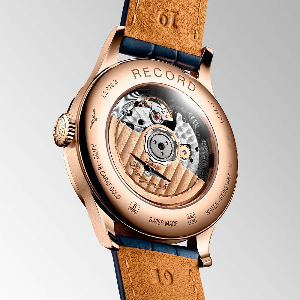  Longines Record L2.820.8.92.2 Automatico 38.50 mm - LONGINES