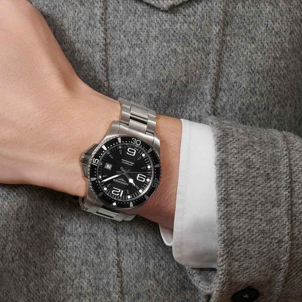  Longines Hydroconquest L3.840.4.56.6 Al Quarzo 44 mm - LONGINES