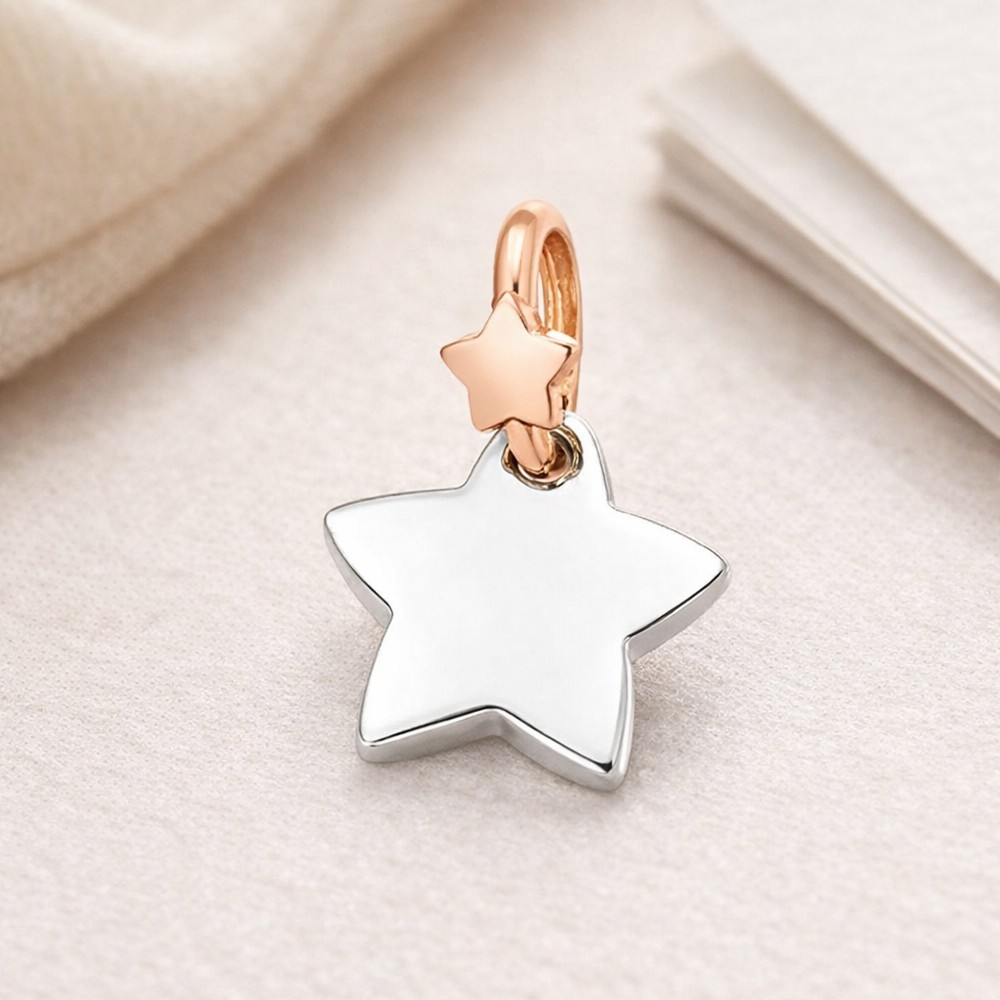 Ciondolo sagoma stella di Dodo Mariani