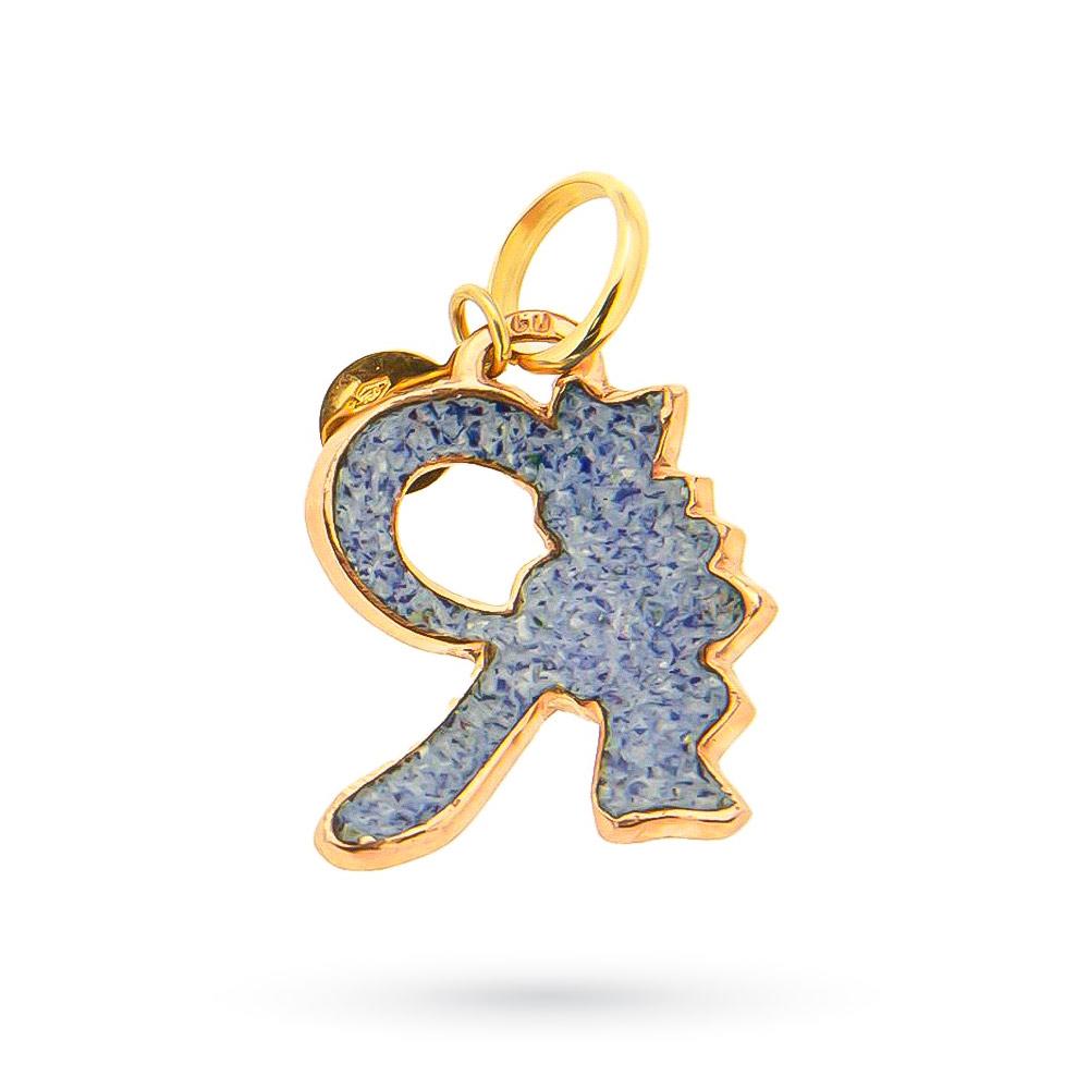  Ciondolo Iniziale R Gabriella Rivalta Non ti scordar di me - GABRIELLA RIVALTA