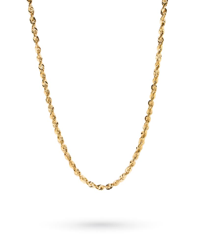 18kt yellow gold necklace 45cm - LUSSO ITALIANO
