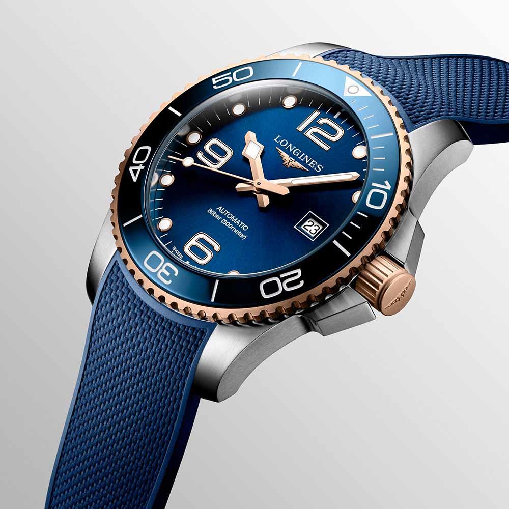  Longines Hydroconquest L3.782.3.98.9 Automatico 43 mm - LONGINES