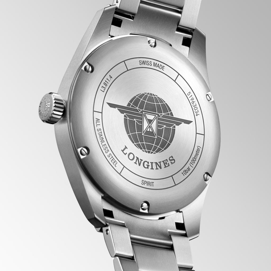  Longines Spirit L3.811.4.93.6 Automatico 42 mm - LONGINES