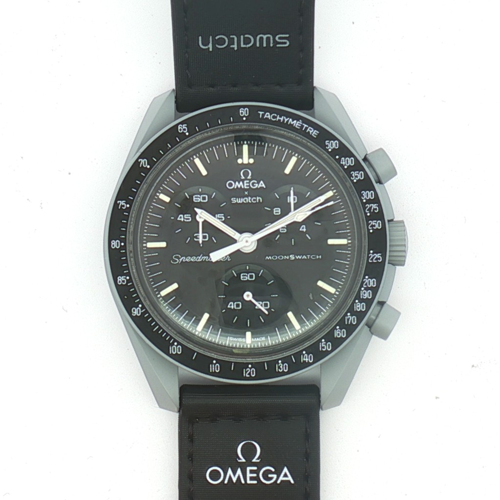 Swatch MoonSwatch SO33M100 Al Quarzo Nero 42 mm - SWATCH