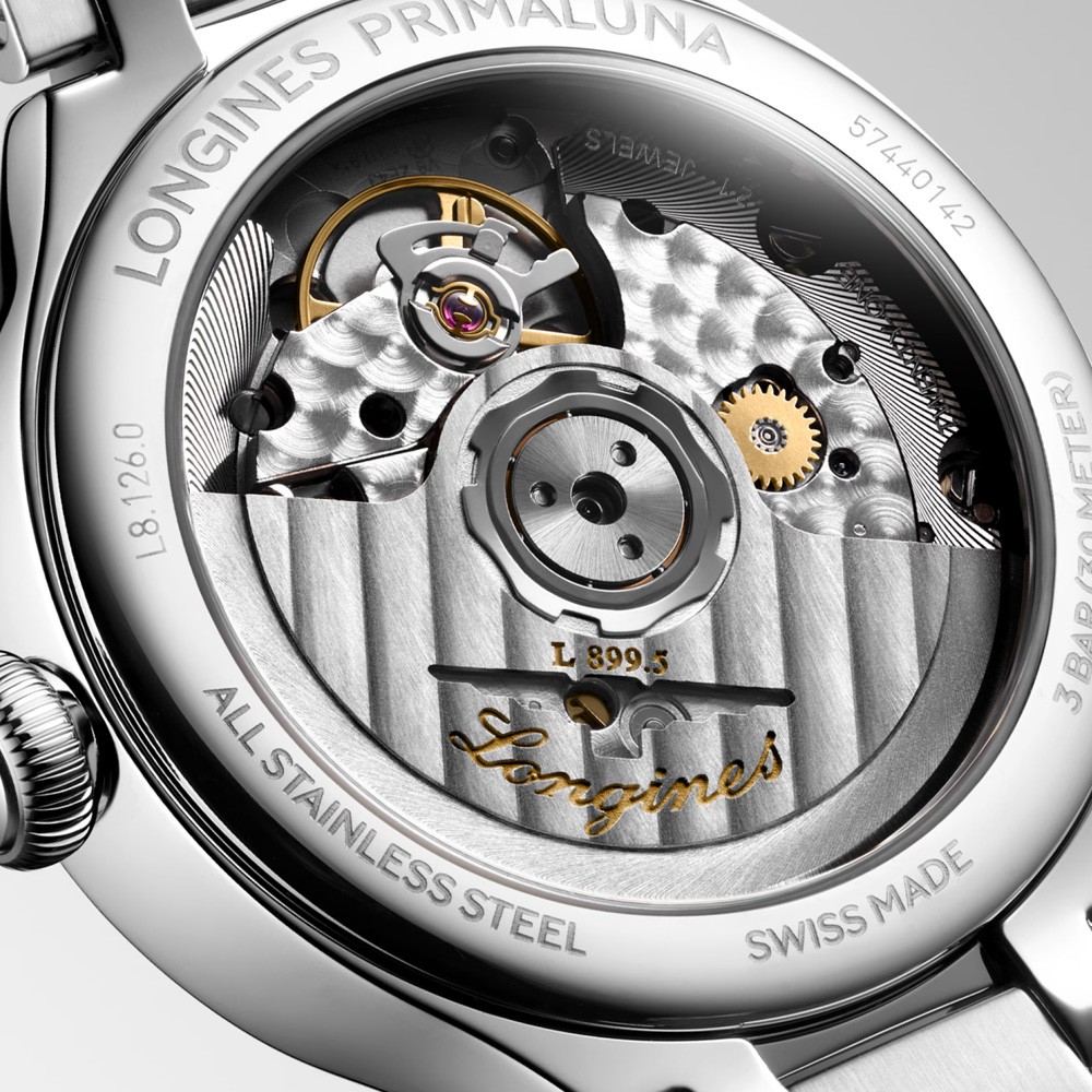  Longines PrimaLuna Moonphase L8.126.0.71.6 Automatic 34 mm - LONGINES