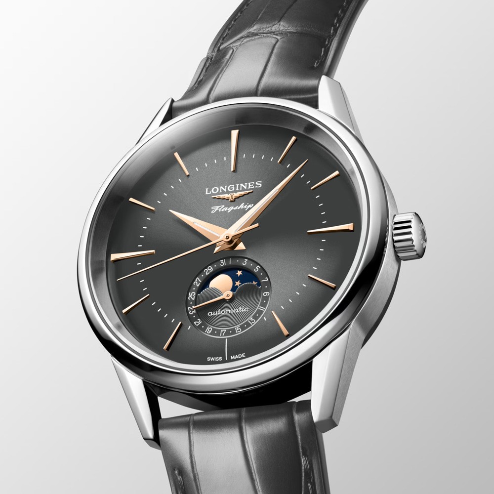  Longines Flagship Heritage L4.815.4.52.2 Automatic 38,50 mm - LONGINES