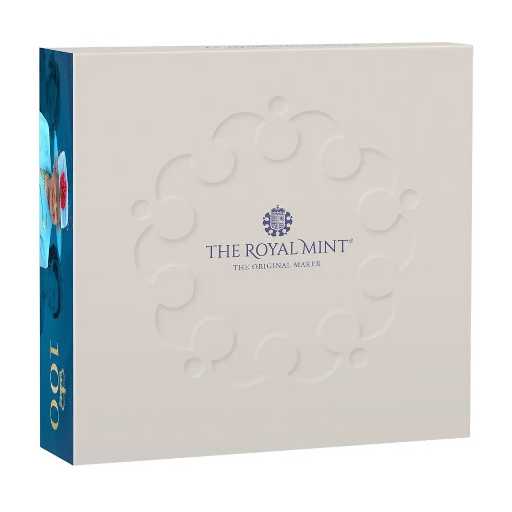  100th Anniversary Birth Queen Elizabeth II Silver Coin - THE ROYAL MINT