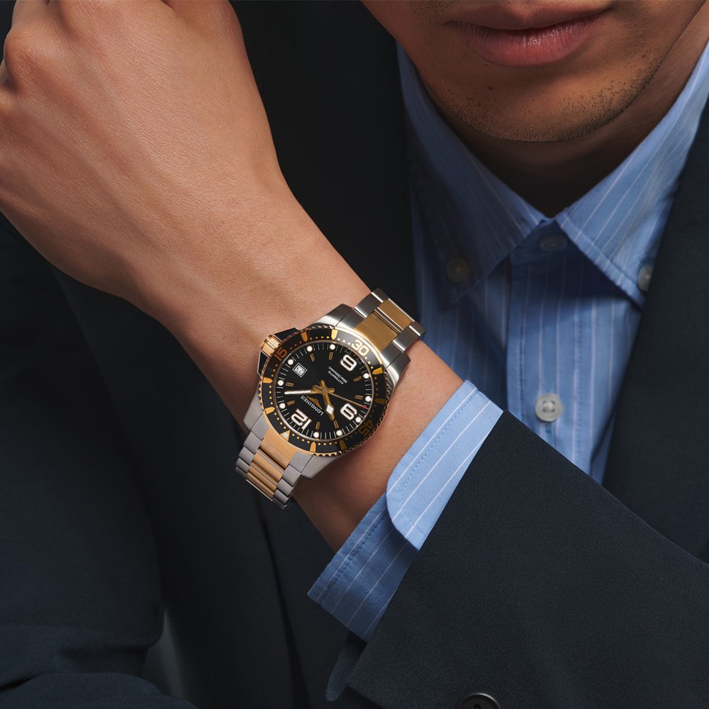  Longines Hydroconquest L3.742.3.56.7 Automatico 41&nbsp;mm - LONGINES