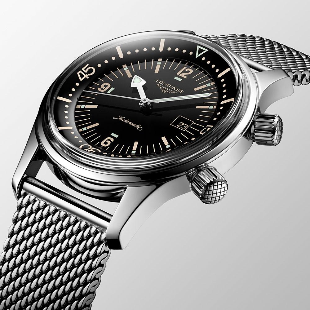  Longines Legend Diver Watch L3.374.4.50.6 Automatic 36.00 mm - LONGINES