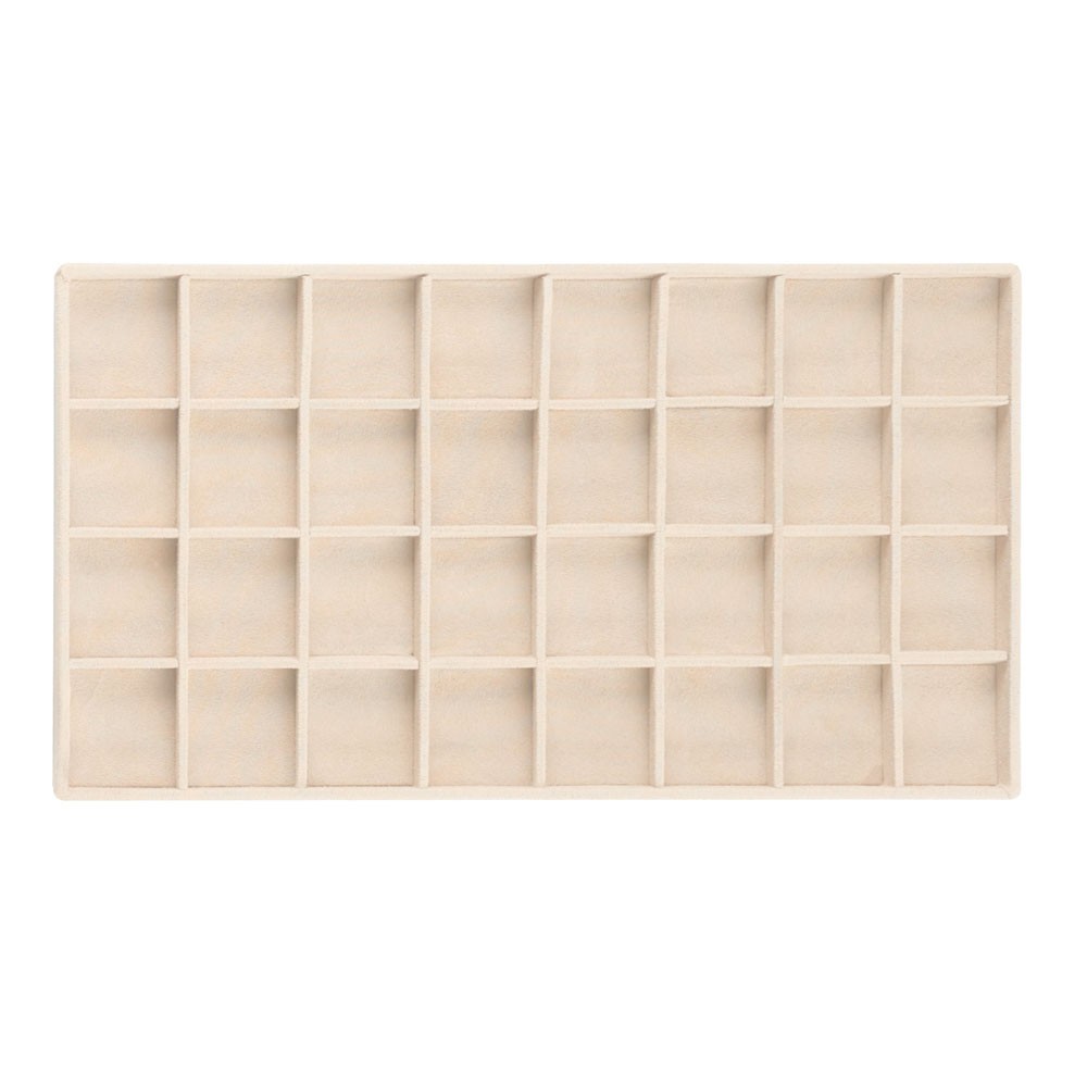 Wolf Vault Earring Tray Insert - Beige - WOLF