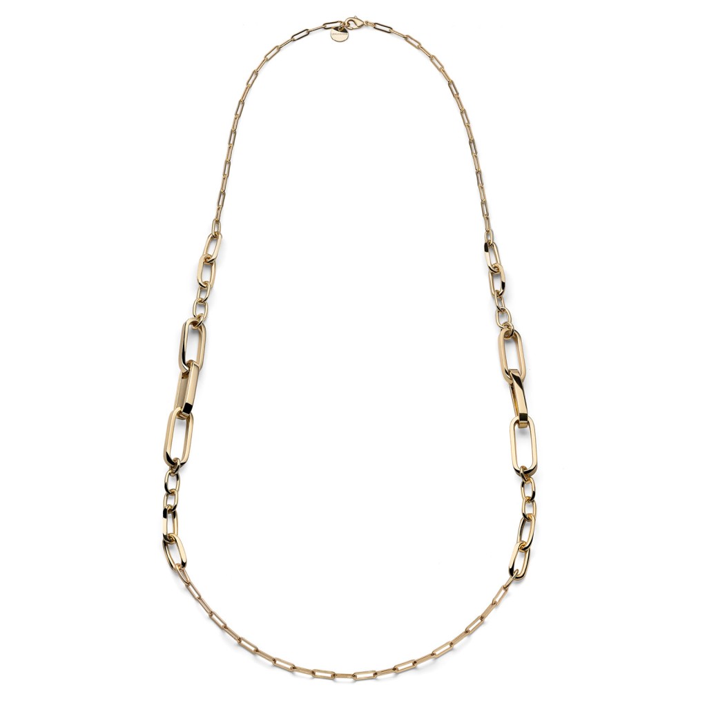 Collana Catena Unoaerre 2639 lunga 106cm dorata - UNOAERRE