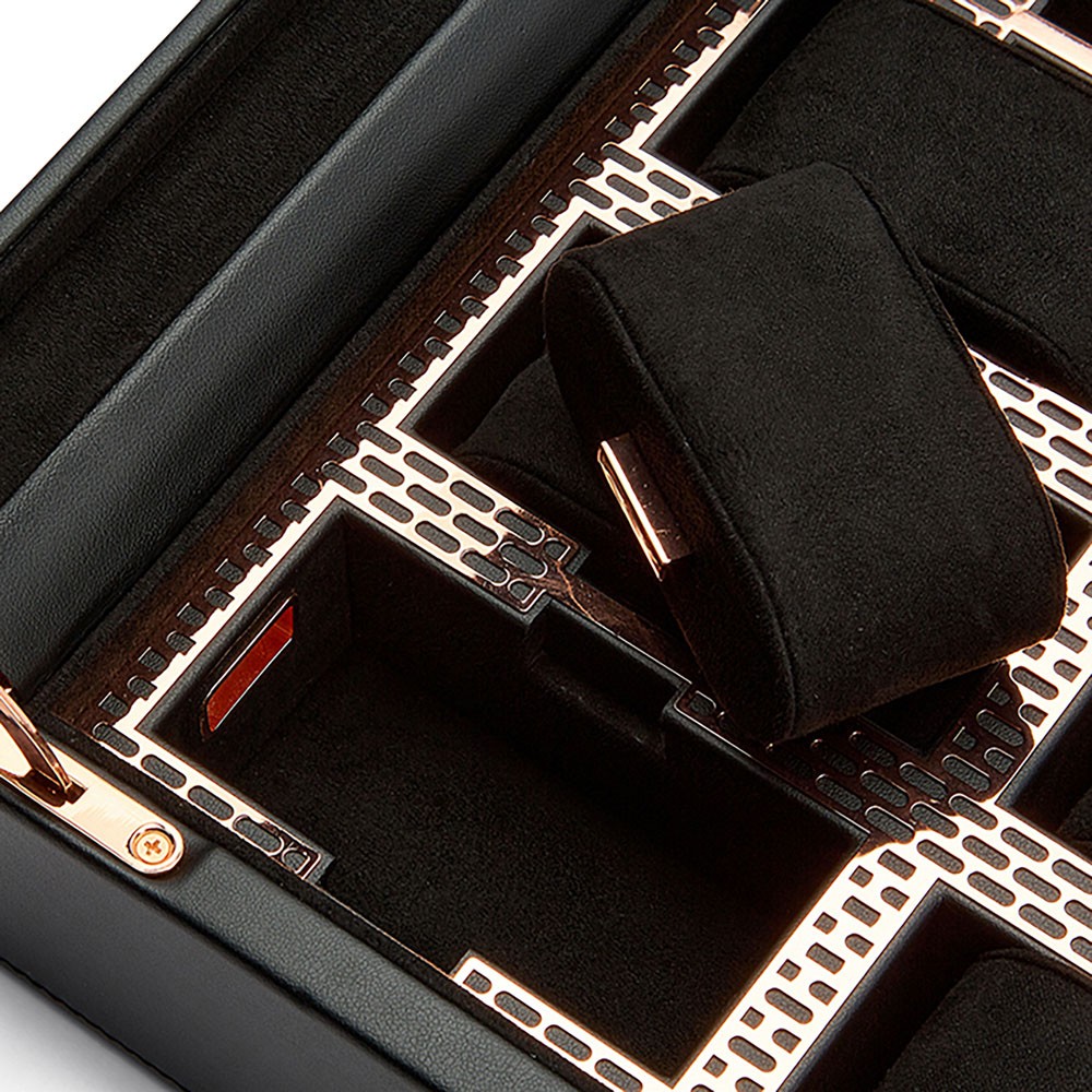  Scatola porta orologi da 8 pezzi - Rame - WOLF