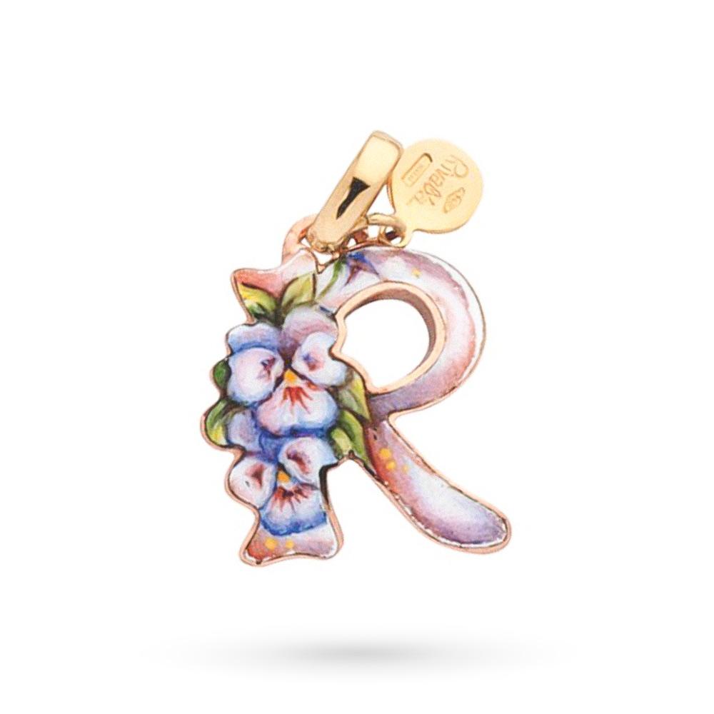 Ciondolo Iniziale R Gabriella Rivalta Violette - GABRIELLA RIVALTA