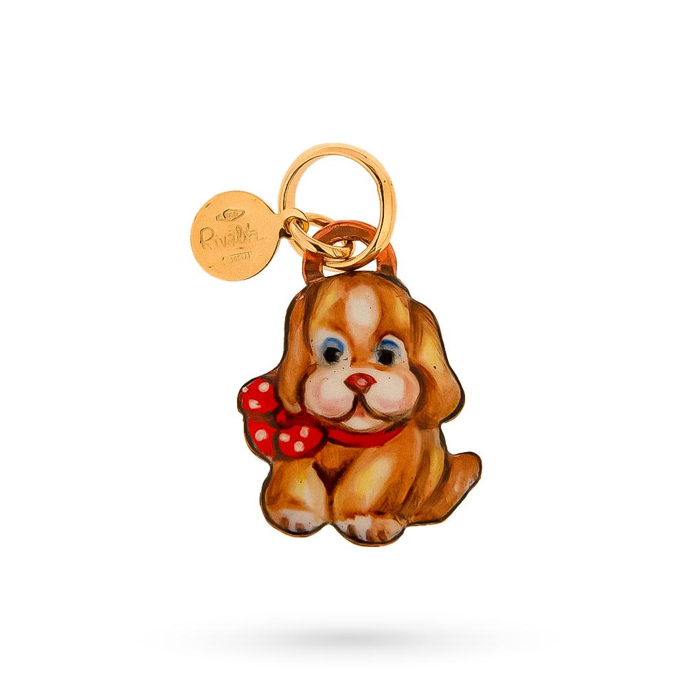 Ciondolo Gabriella Rivalta cagnolino rame oro  - GABRIELLA RIVALTA
