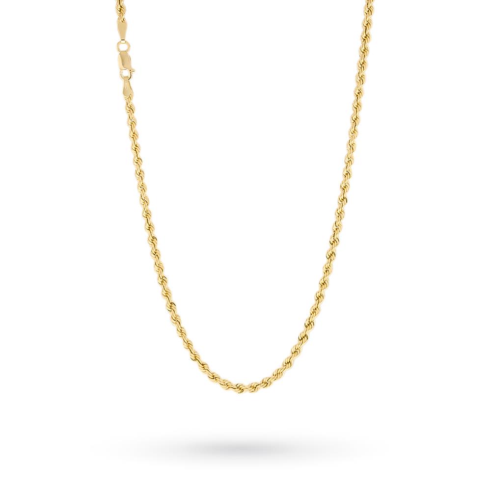18kt yellow gold cord chain Ø2,5mm 40cm - UNBRANDED