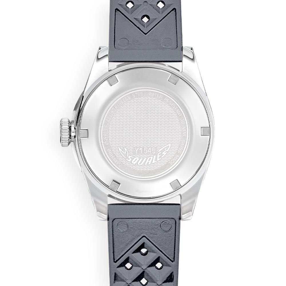  Squale 1545 Grey Rubber 1545GG.HTG 40,00 mm - SQUALE