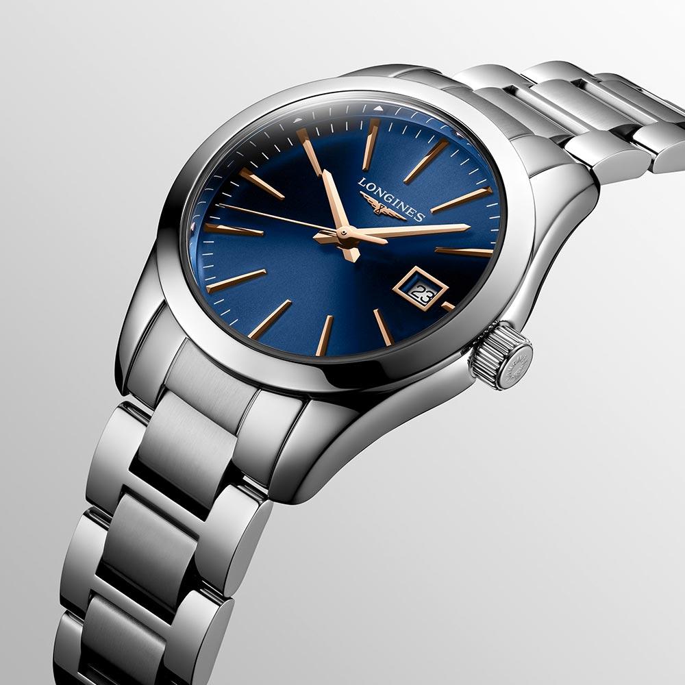  Longines Conquest Classic L2.286.4.92.6 Al Quarzo 29.50 mm - LONGINES