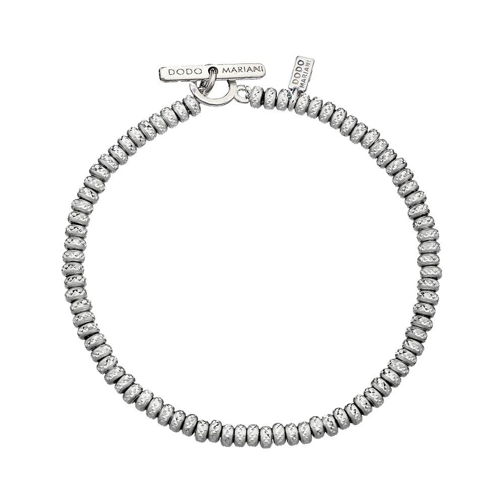 Bracciale Dodo Mariani Argento Particelle Prisma 21 cm - DODO MARIANI