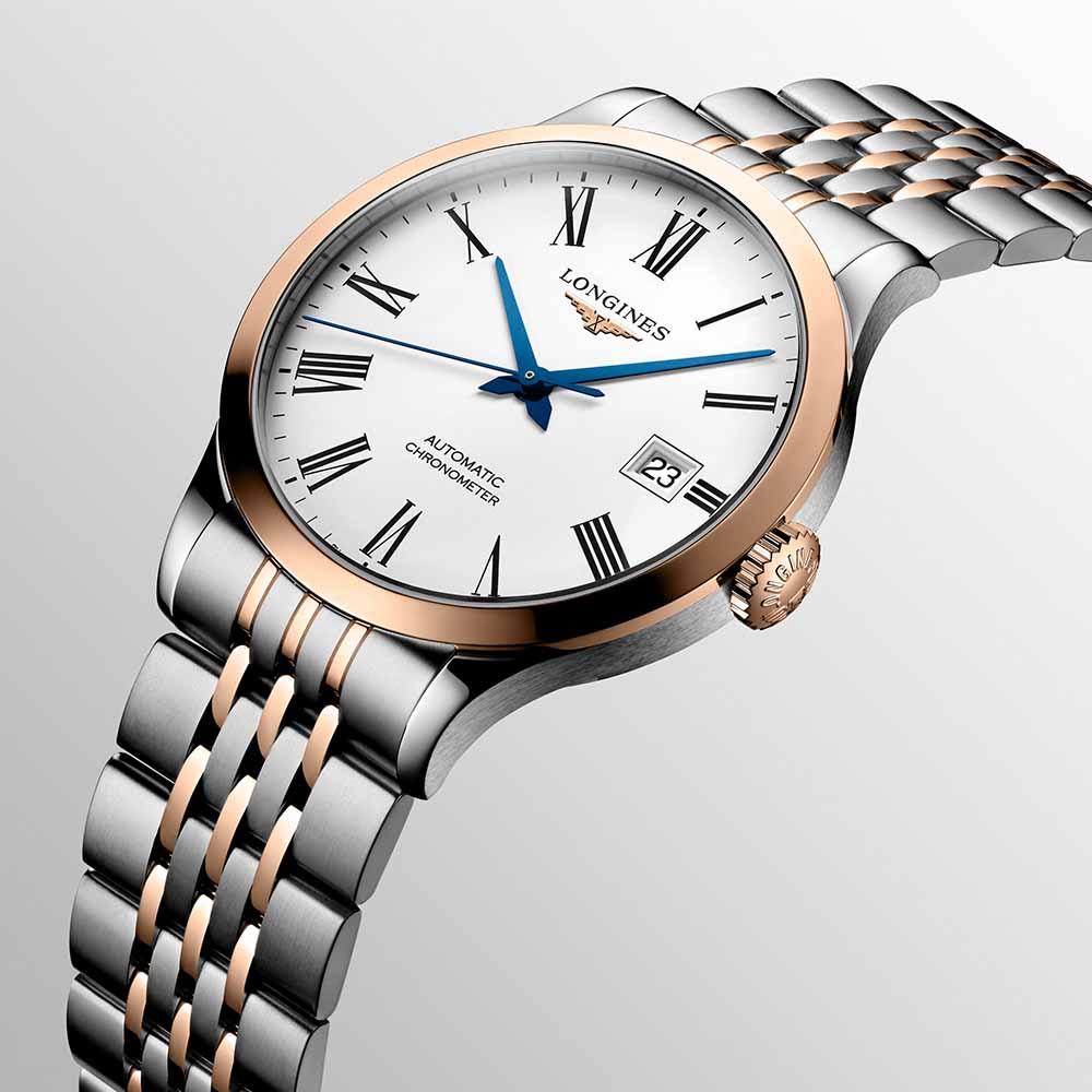  Longines Record L2.820.5.11.7 Automatico 38.50 mm - LONGINES