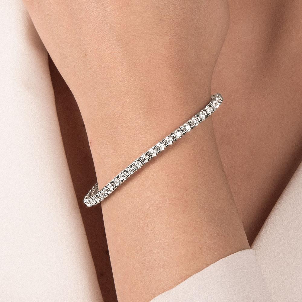  White gold diamond tennis bracelet 1,87ct G VS Mirco Visconti - MIRCO VISCONTI