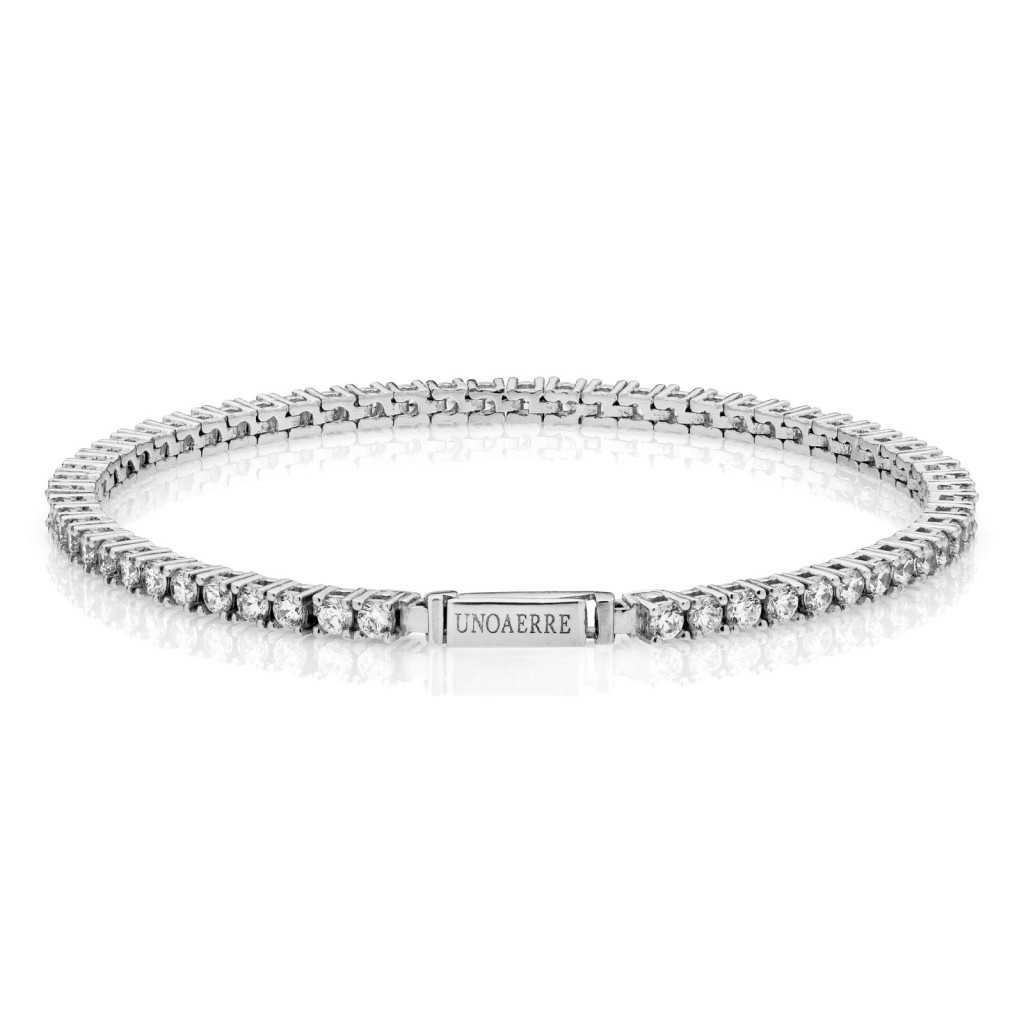 Bracciale Unoaerre 6365 Tennis in argento 19 cm - UNOAERRE