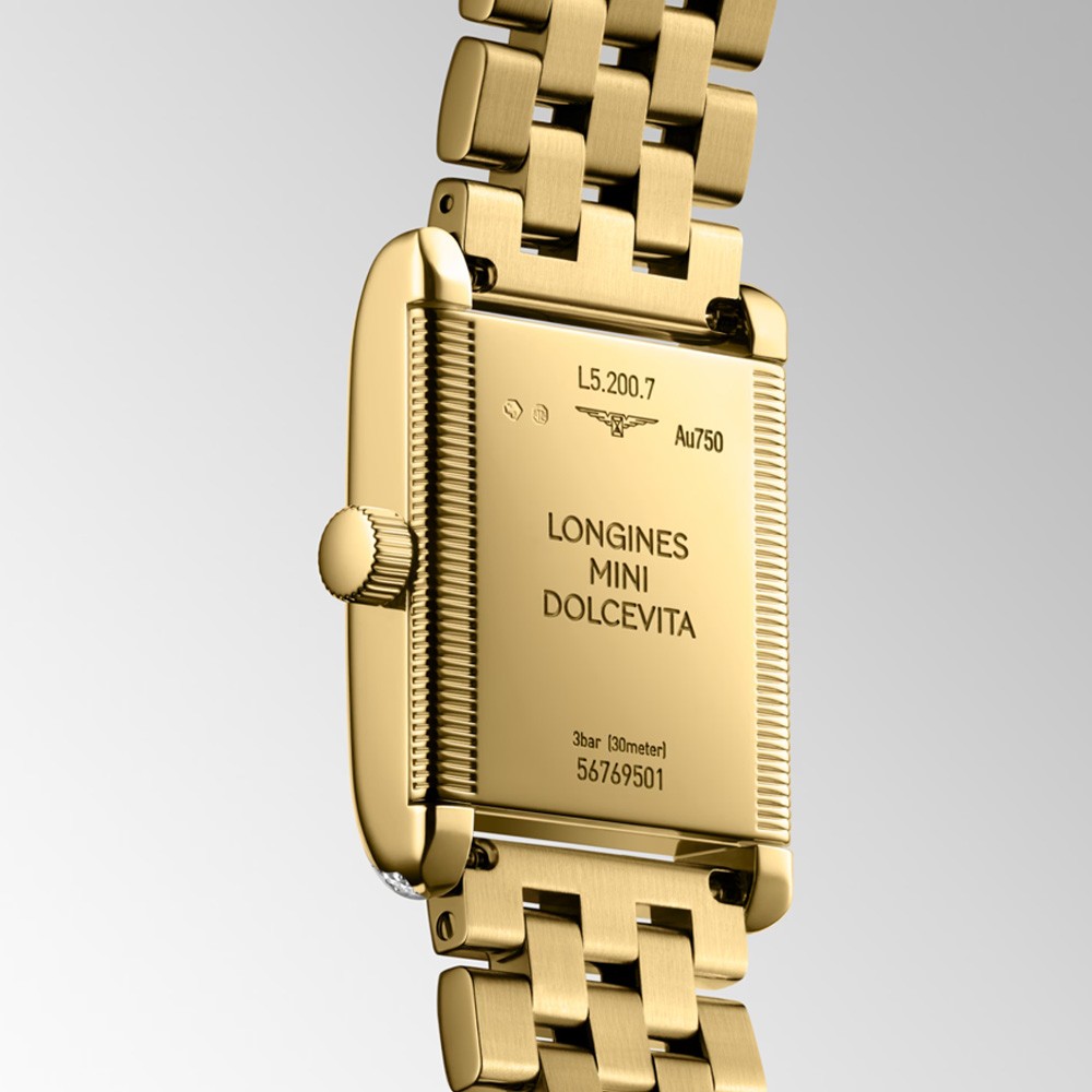  Longines Mini Dolcevita L5.200.7.71.6 Al Quarzo 21.50 X 29.00 mm - LONGINES