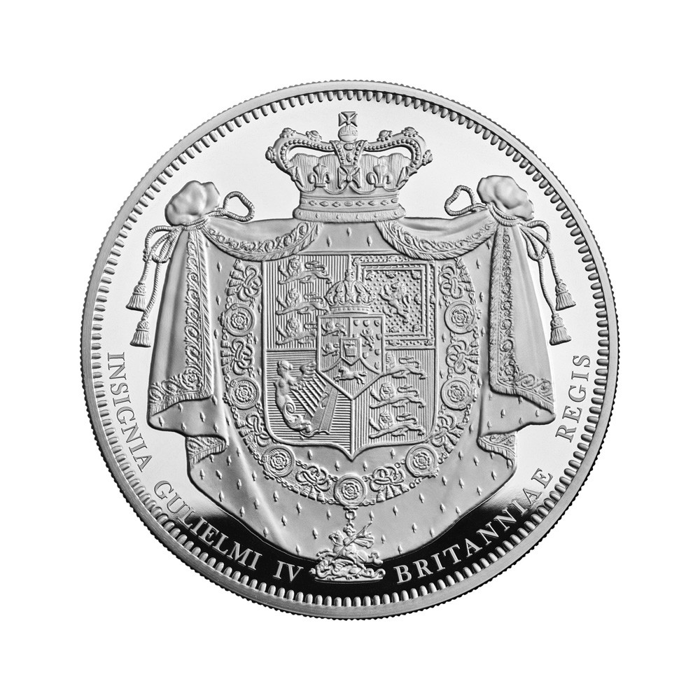 2026 Silver Proof 5 Pounds William IV Crown Royal Mint - THE ROYAL MINT