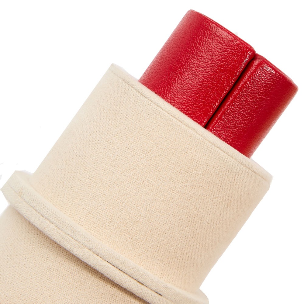  Rotolo doppio per orologi con custodia per gioielli - Rosso - WOLF