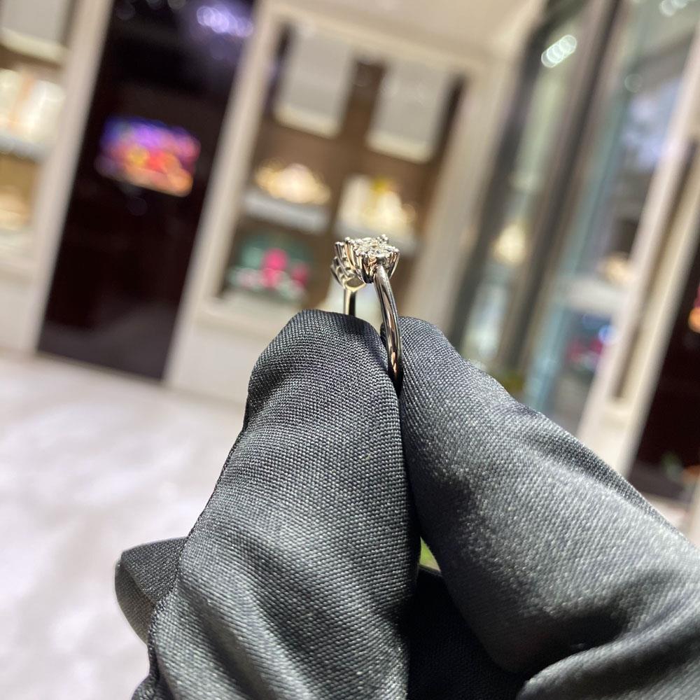  Anello trilogy multipietra diamanti 0,44ct Mirco Visconti - MIRCO VISCONTI