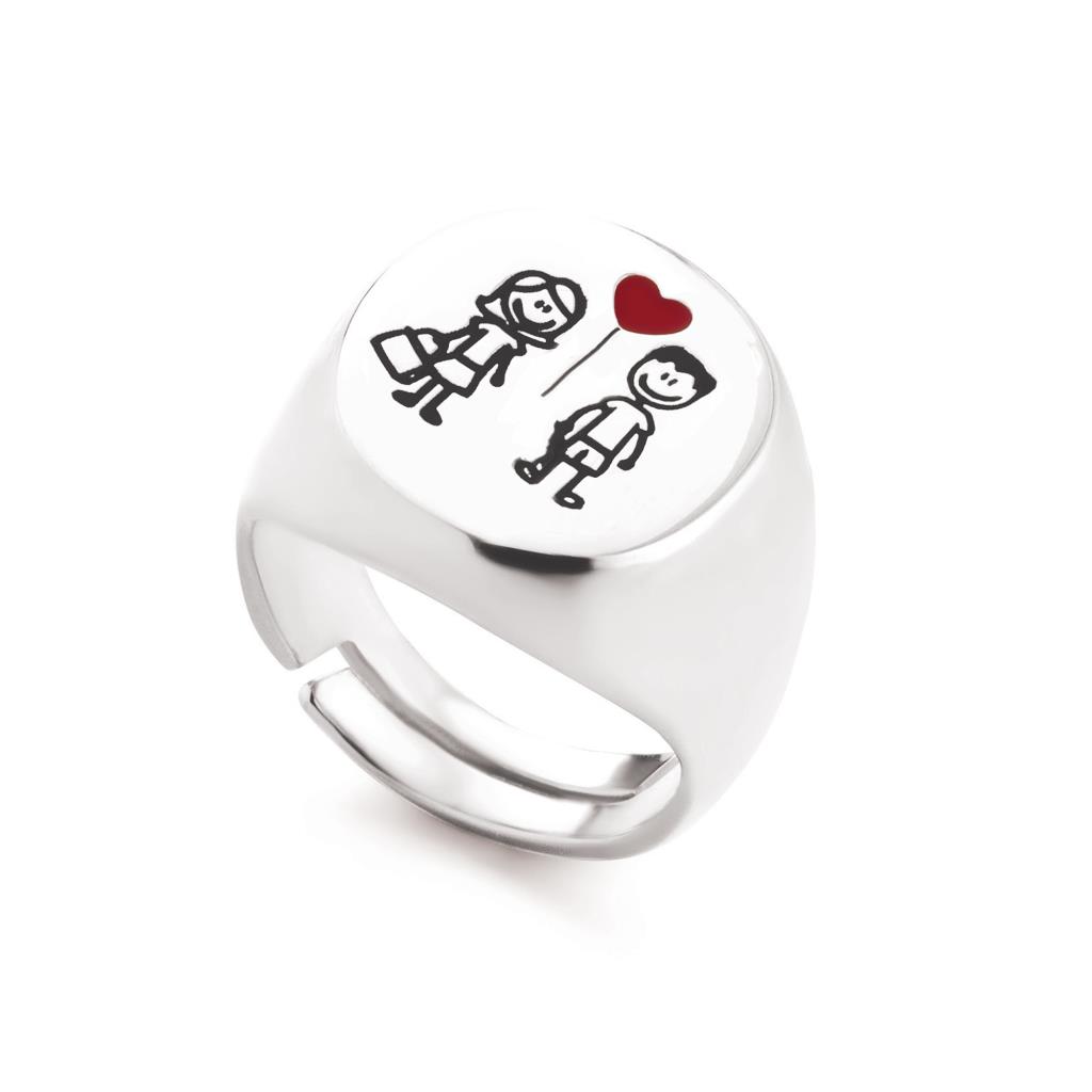 Ring with engraved family customizable Marcello Pane - MARCELLO PANE