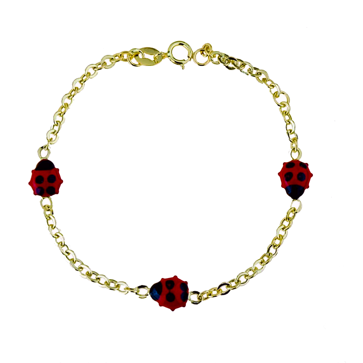 bracciale-con-coccinelle-smaltate