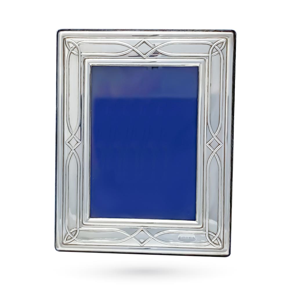 Cornice portafoto argento 9x13cm celtica - CARRS